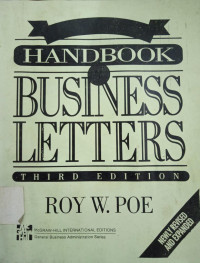 Handbook Business Letters. 3rd Ed