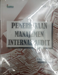 Pemeriksaan Manajemen Internal Audit'