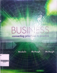 Business: Connecting Principles To Practice