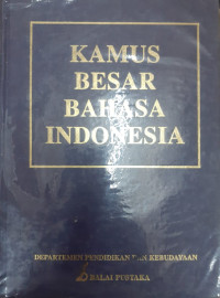 Kamus Besar Bahasa Indonesia